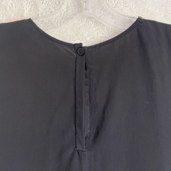 Diane Von Furstenberg Sleeveless Silk Colorful Top M Natural Classic Blouse - Picture 5 of 9